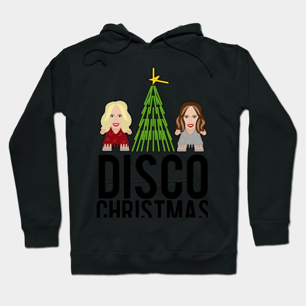 Kylie & Dannii - Disco Christmas Hoodie by Mattk270